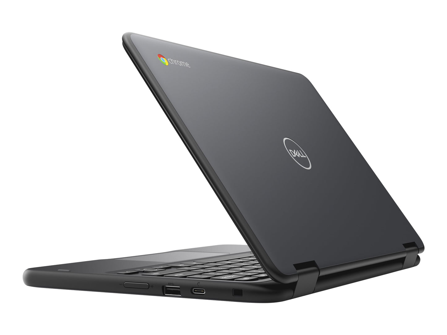 DELL Chromebook 11-3100 2 in 1  |  11.6 Inches 360 Touchscreen | Google Play Store  | Intel Celeron N3350 Processor | 32GB eMMC Storage | 4GB DDR4 | Wi-Fi Bluetooth, Chrome OS | Updates Till 2029