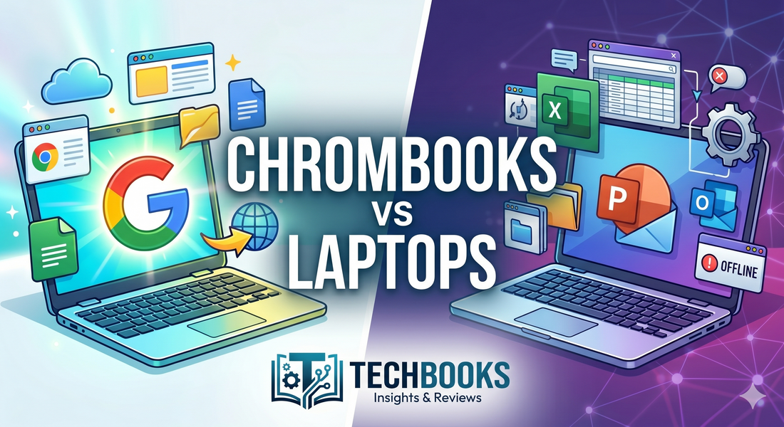 Chromebook vs Laptop in Pakistan 2025 | TheTechBooks