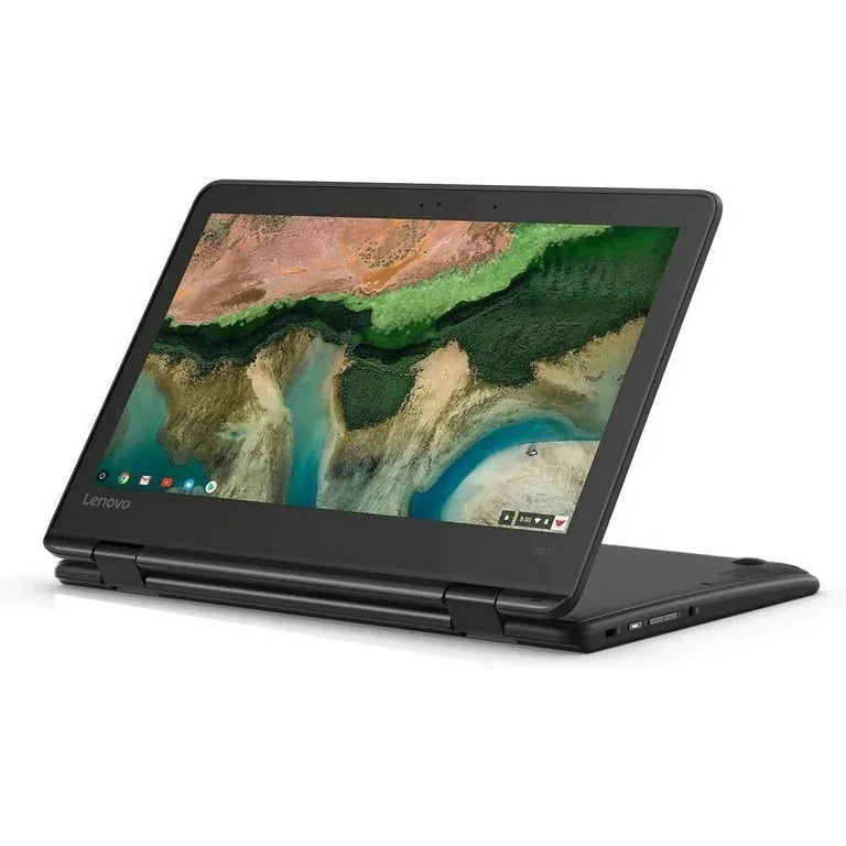 Lenovo | ChromeBook 300E | 4GB RAM | 32GB Storage | 11.6″ Display | 360 Rotatable | Playstore Supported | Touch Screen | ChromeBook | Updates Till 2027 or 2029