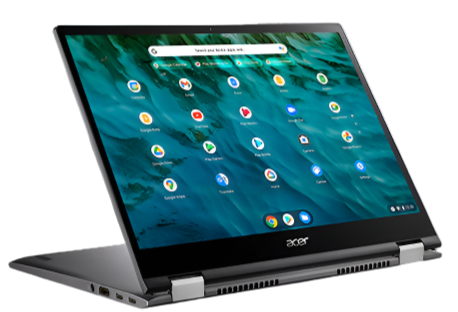 Acer Chromebook Spin 713 | 13.5" FULL HD Display|Touch 360 | Intel i5- 8th Gen | 16 GB Memory - 128 GB SSD | Steel Gray