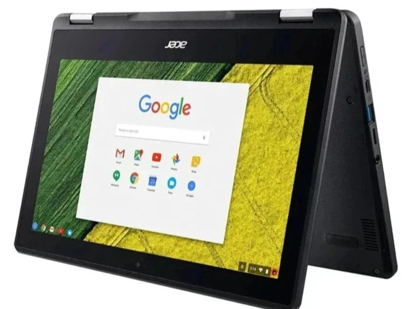 Acer | Chromebook Spin 11 R751T | 360 Touch Screen Minor Bubbles | 32GB Storage | 4GB RAM | Intel HD Graphics 500 | Intel Celeron N3350 | 11.6″ Display | Dual Camera | Playstore Supported | ChromeBook | Updates till 2027