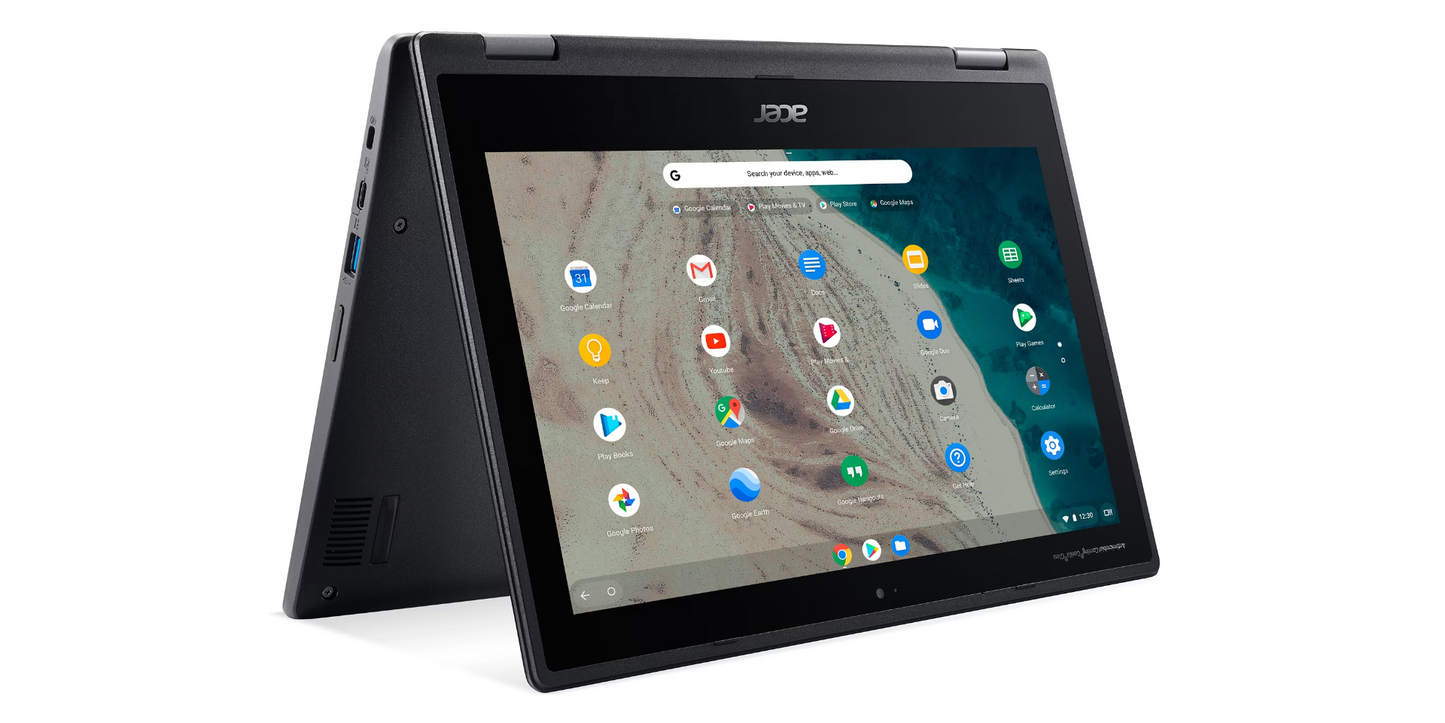 Acer Chromebook Spin 511 | Updateable to 2029 | 4GB RAM | 32GB Storage | 360° Touch