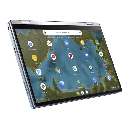 ASUS Chromebook Flip C433T | Premium 14" 2-in-1 Laptop | Core m3, 8GB/64GB | Updates Till 2029