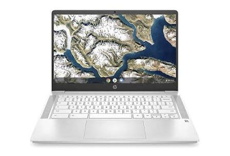 HP Chromebook 14a | Updates till 2029 | 4GB RAM | 32-64-128 GB Storage | Play Store Supported |