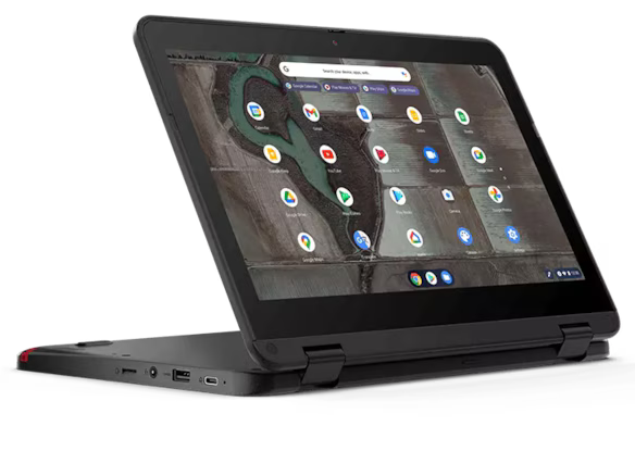 Lenovo Chromebook 500E (3rd Gen) | Updates till 2031 | 4GB-8GB RAM | 32GB-64GB Storage | 360° Touch